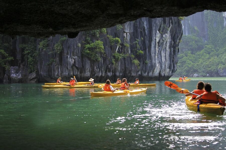 2-Day Ha Noi - Ninh Binh - Ha Long Bay Highlights Tour - Luon Cave kayaking option, plus monkey-spotting chances