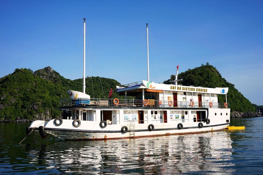 2-Day Traditional Cruise to Lan Ha Bay & Cat Ba Island - Lunch on Board: Seafood, Vietnamese Classics, and a Vegetarian Option