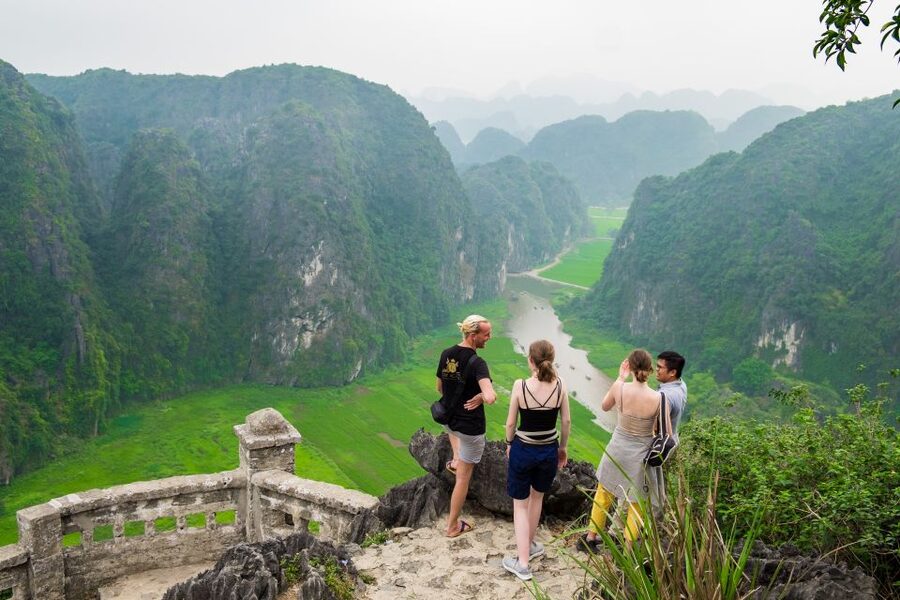 2 day Trang An - Mua cave - Cycling with Bungalow stay - Day 2 cycling to the market: local exchange, not just scenery