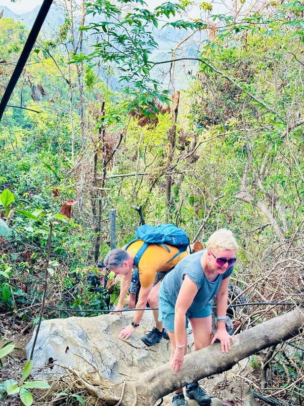 2 Days 1 Night Adventure: Cat Ba National Park, Lan Ha Bay - Navy Peak hike: the view is the payoff, mud is the price