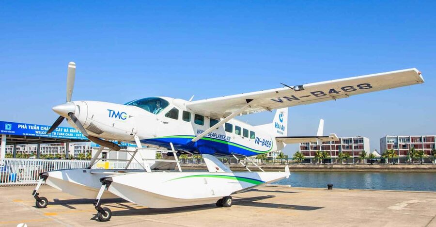 25 minutes sightseeing flight in Halong Bay by Seaplane - Tuan Chau Marina: where the whole experience comes alive