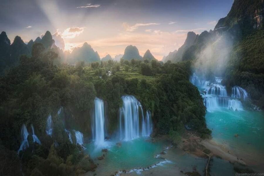 2Day Ban Gioc Waterfall Tour from Hanoi - Ban Gioc Waterfall, main gate walk, and the sampan cruise