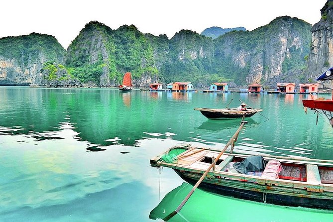 3-Day Cruise on Ha Long Bay with Kayaking, Swimming, Cooking Class,... - Van Gia Floating Village by Kayak or Rowboat