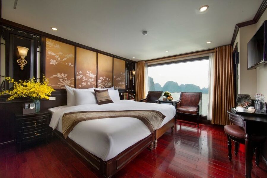 3 Day Hanoi - Ninh Binh - Halong Bay 5 Star Cruise & Balcony - Cruise cabin, balcony time, and the onboard vibe