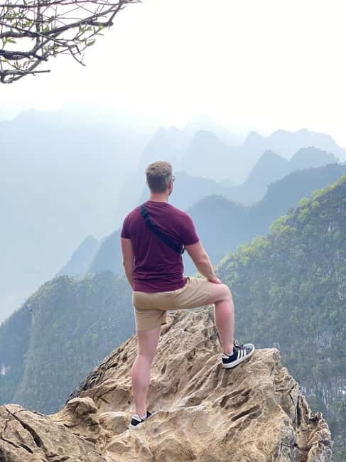 3-day Motorbike Ha Giang Loop Luxury Tour With Easy Rider - Day 2: Ma Pi Leng Pass, Nho Que River Boat, and Du Gia Village
