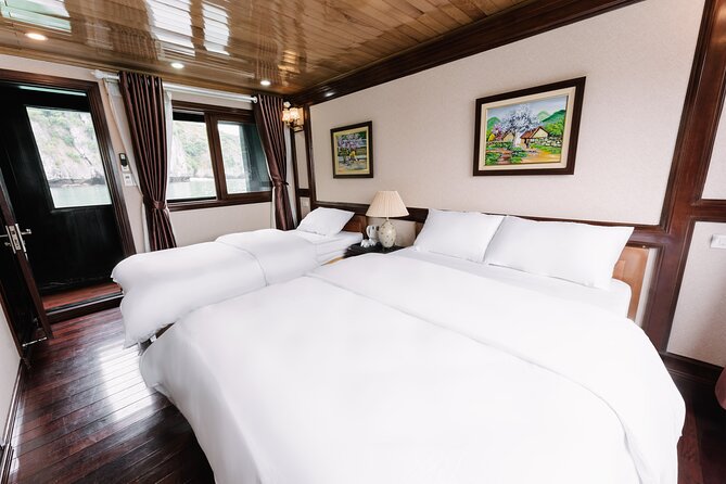 3 Days 2 Nights on Daiichi Boutique Cruise Discover Lan Ha Bay - Day 2 sunrise rhythm: Tai Chi, breakfast views, and active bay time