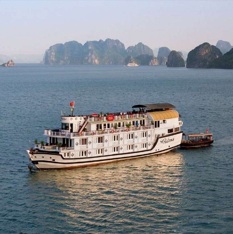 4-star Halong Paloma Cruise 2D1N Trip - Thien Canh Son Cave plus a swim break that resets you