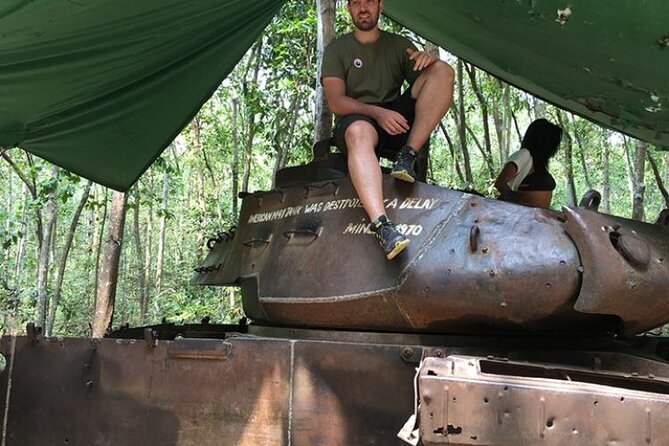 Adventure Cu Chi Tunnels and Mekong Delta Tour From HCM - My Tho by Mekong Boat, Four Animal Islands in a Single Cruise