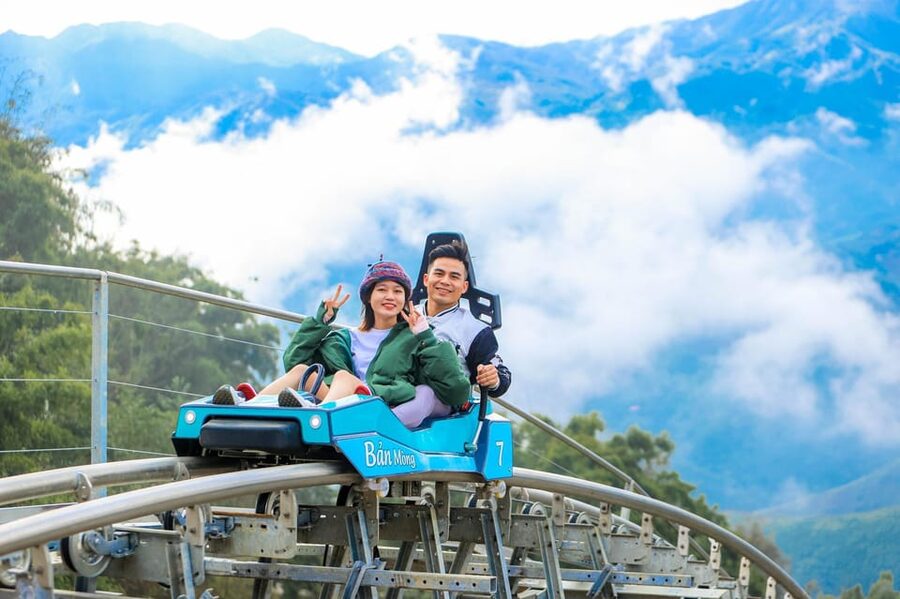 Alpine Coaster Ban Mong Experience in Sapa - Vietnam - Meeting at Cau May Ward, then getting you ready to ride