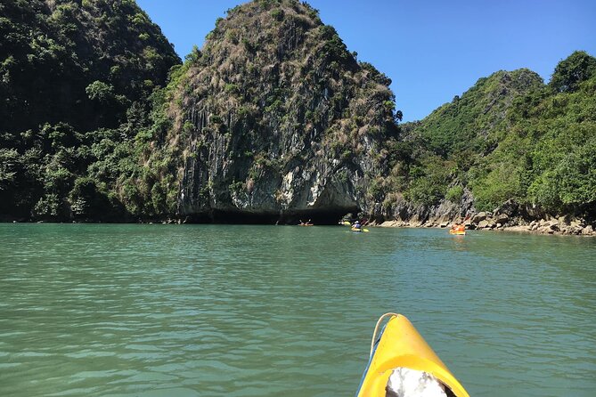 Amazing day - Boat trip discover real Ha Long Bay and Lan Ha Bay - Kayaking through Dark and Bright Cave: the hands-on moment