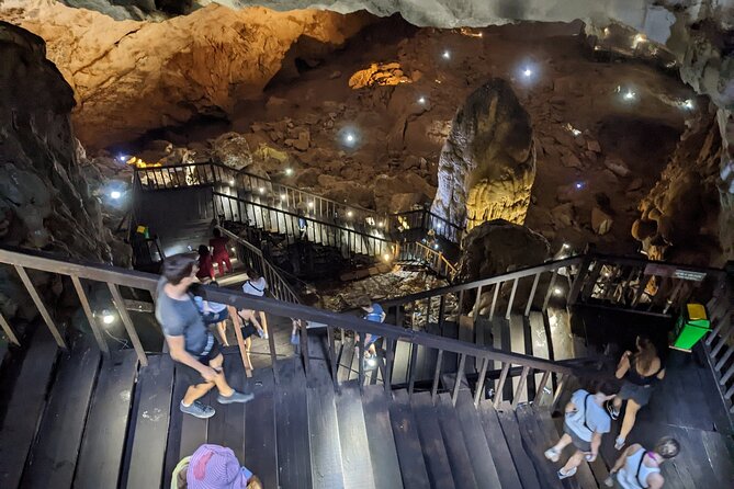 Amazing Phong Nha- Paradise Cave - Dark Cave 1 Day -All Inclusive - Dark Cave (Hang Tối) and lunch: adventure plus a real break