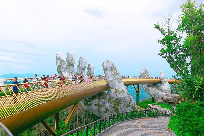 Ba Na Hills & Golden Bridge Full-Day Tour - Golden Bridge: the giant-hands stop, and how to get the most out of your photos