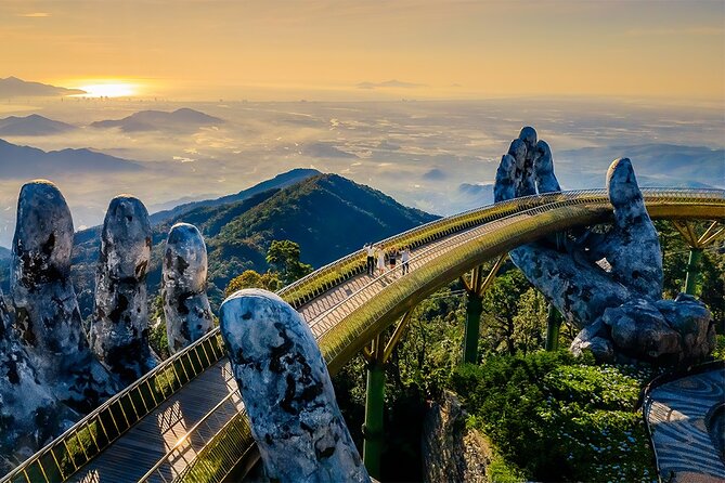 Ba Na Hills & Golden Bridge Tour: Fantasy Park, Buffet Lunch - Linh Ung Pagoda and the big Buddha: the calm counterweight