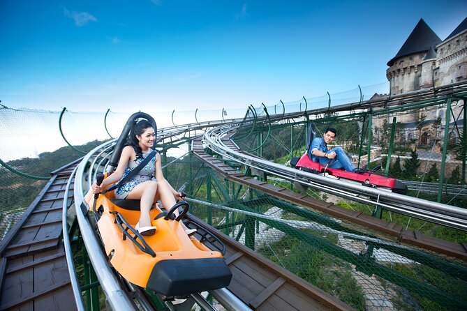 Ba Na Hills & Golden Bridge Tour: Fantasy Park, Buffet Lunch - Fantasy Park (Sun World): included games, plus the add-ons to watch