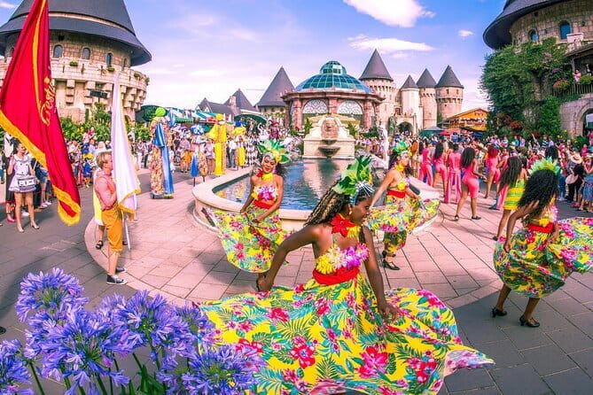 Ba Na Hills & Golden Bridge with Fantasy Park Tour-Optional Lunch - Fantasy Park at Sun World: Family-Friendly Fun for All Ages