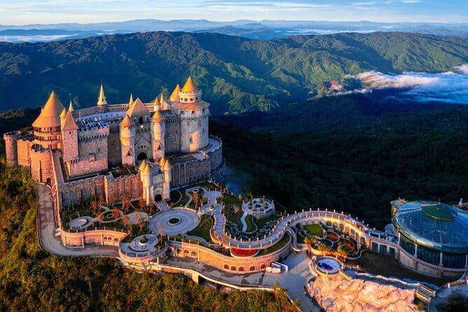 Ba Na Hills & Golden Bridge with Fantasy Park Tour-Optional Lunch - Golden Bridge with Colossal Hands: Your Walk and Photo Time