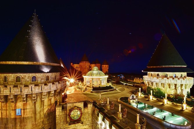 Ba Na Hills with Golden Bridge and Cable Car Daily Tour - Fantasy Park afternoon from 14:30 to 17:30