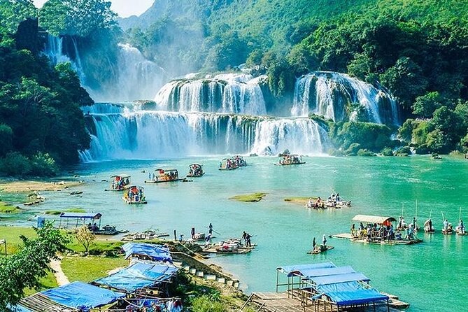 Ban Gioc Waterfall 2 Days 1 Night From Hanoi - Day 2 morning: Ban Gioc Pagoda views and the waterfall payoff
