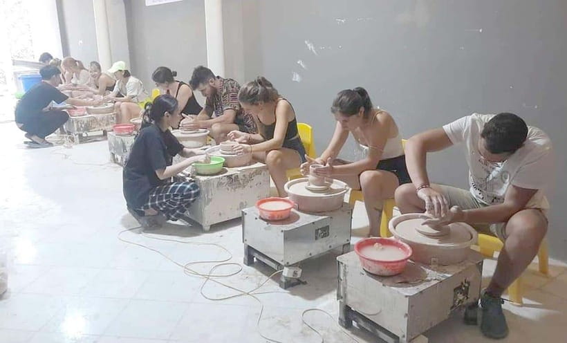 Bat trang Pottery Ceramics Class in Hanoi’s Old Quarter | VN - Your 3-hour flow: making, correcting, and choosing your glaze