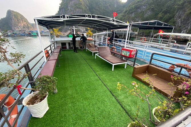 Best love - Full Day Boat Tour to Lan Ha Bay and Ha Long Bay - Late afternoon in Lan Ha Bay: turtle island, wild beach time, and sunset vibes