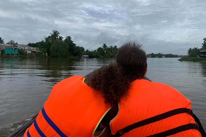 Boat tour on Mekong river see the sunset, small canal, Vegan dinner, street food - The canal cruising, brickyard sights, and Can Tho bridge moments