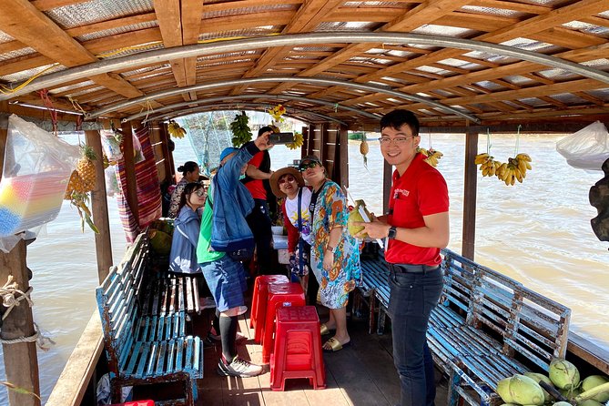 Cai Be Mekong Delta Tour: Cooking Class, Cycling & Craft Villages - Stop 1 in Cai Be: Tien River floating market remnants