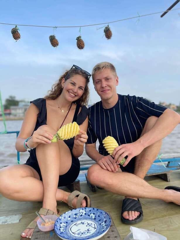 Can Tho: Authentic Floating Market, Wild Canal system, Cocoa - The canal cruise: water coconuts, wild weeds, and calm corners
