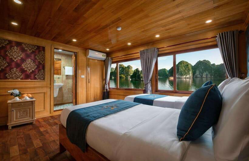 Cat Ba: 2-Day Lan Ha Bay Cruise with Activities & Meals - Entering Lan Ha Bay from Cat Ba without the crowd crush