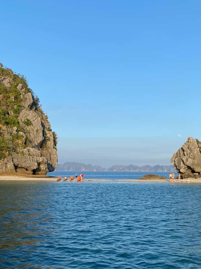 Cat Ba : Lan Ha Bay Bioluminescent Plankton Kayak Boat Tour - Monkey Island Break, Beach Time With a View Reward
