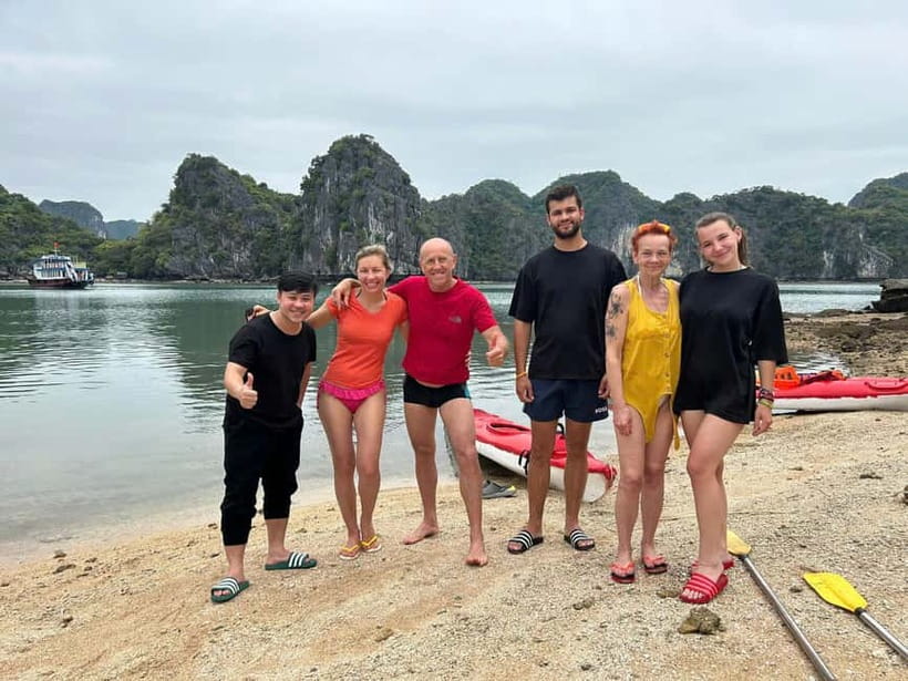CAT BA: LAN HA & HALONG BAY – KAYAK, BIKE, LUNCH, SNORKEL - Sunset on the boat and the optional night kayaking for glowing plankton