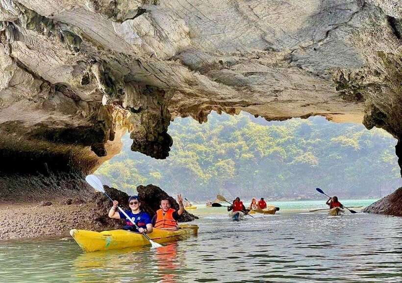 Cat Ba National Park, Lan Ha Bay 2 Days 1 Night Adventure - Day two starts with Viet Hai harbor, then a boat day built around lagoons