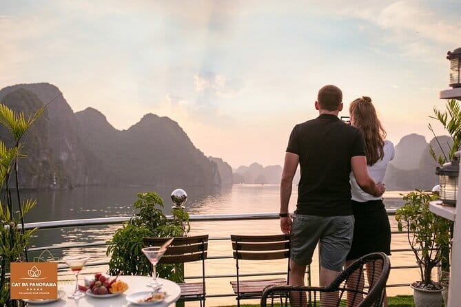 Cat Ba: Sunset & Bioluminescent Kayaking on Lan Ha Bay - Cruising Cai Beo Floating Fishing Village before sunset hits