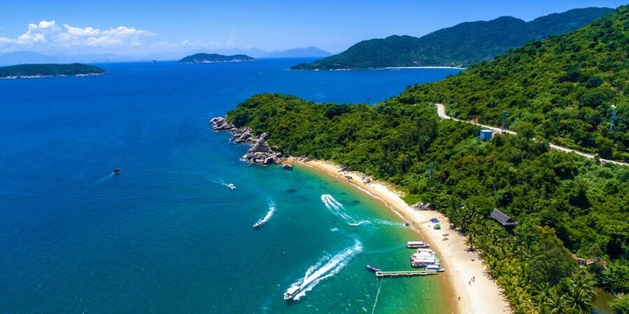 Cham Island Snorkeling tour by Speed Boat From Hoi An/DaNang - Cham Islands Biosphere Reserve: pagoda, ancient well, and market time