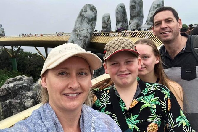 CHAN MAY or TIEN SA Port to GOLDEN BRIDGE BA NA & MARBLE MOUNTAIN - Guide and Driver Quality: What Makes This Tour Feel “Private”