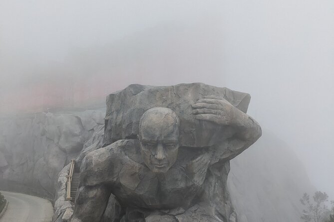 Chan May Port : Private tour to Golden Hand Bridge - Ba Na Hills - The cable car ride to Ba Na Hills: the view that sets expectations