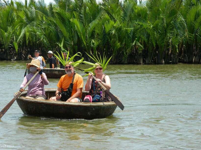 Coconut Basket Boat Ride in Hoi An - Step-by-step: what happens during the bamboo basket boat ride