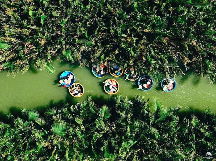 Coconut Basket Boat Ride in Hoi An - Finding Coconut Island and avoiding the annoying extra stop