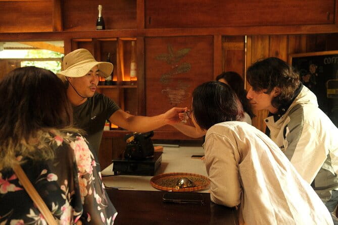 Coffee Farm Tour with Roasting & Tasting Workshop - Da Lat - The roasting and tasting workshop, how it feels in real life