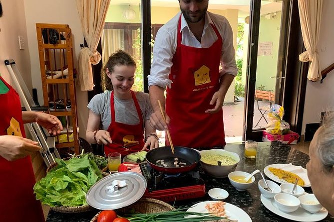 Cooking with Jolie in Hoi An - Hoi An Stops First: Ancient Town, the Japanese Covered Bridge, and Chuc Thanh Pagoda