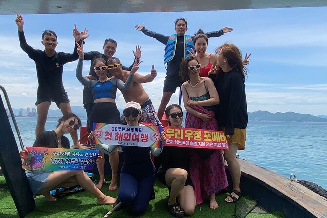 Coral Reef Snorkeling and Floating Bar Party from Nha Trang - Hòn Tằm snorkeling with brunch: the calm-water half