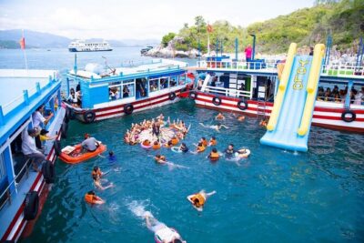 Coral Reef Snorkeling and Floating Bar Party from Nha Trang