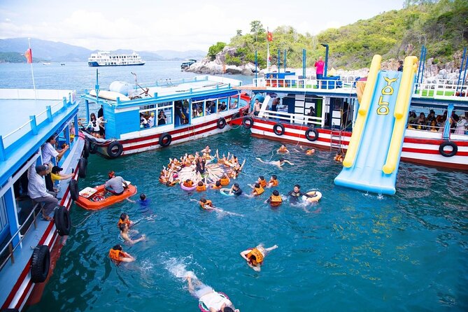 Coral Reef Snorkeling and Floating Bar Party from Nha Trang - Hotel pickup to Hòn Tằm: a smooth start from central Nha Trang