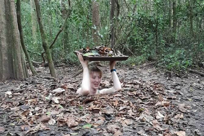 Crawl and Paddle Full day Cu Chi Tunnels and MeKong Delta - Cu Chi Tunnels at Ben Duoc: crawl, snack, and context