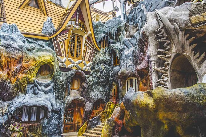 Da Lat Full-day Tour with Langbiang Mountain, Datanla Waterfall, Crazy House - Strawberry farm with a high-tech twist: local taste, easy pacing