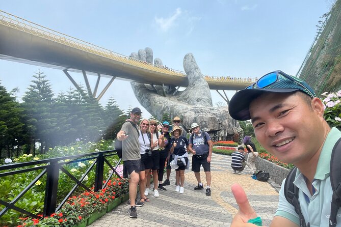 DA NANG Ba Na Hills, Golden Bridge & Cable Cars PRIVATE TOUR - Dragon Bridge and Love Bridge: Short Stops That Still Matter