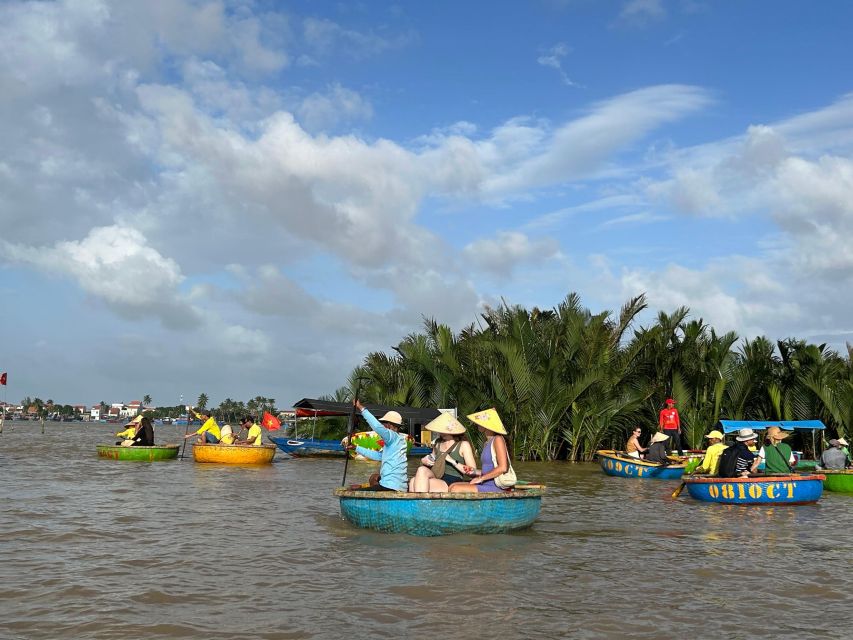 Da Nang: Basket Boat in Coconut Forest, Sunset & Hoi An Town - What the Eco-Coconut Village Stop Actually Gives You
