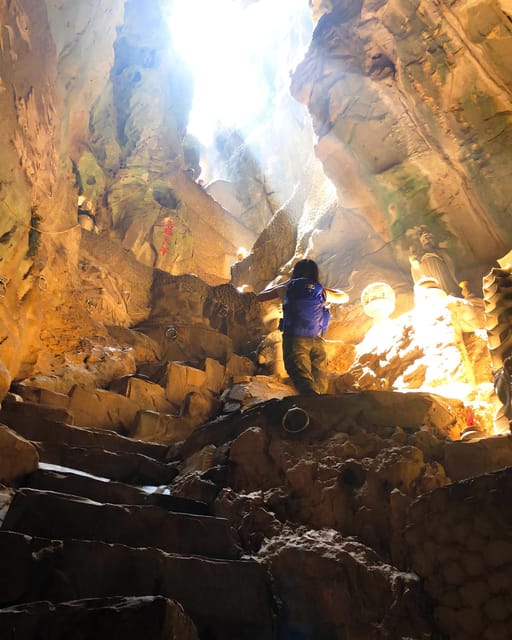 Da Nang Half day City Tour: Linh Ung, Marble & Am Phu Cave - Marble Mountains caves and tunnels: more than one viewpoint