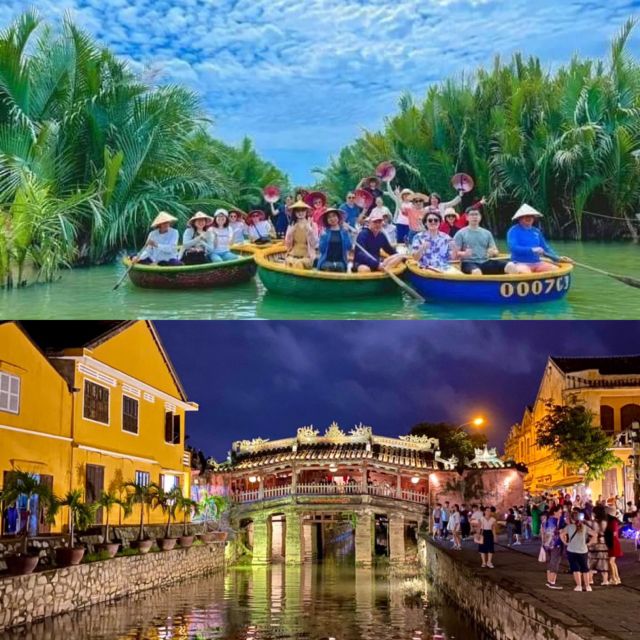Da Nang/Hoi An: Coconut Village Boat and Hoi An City Tour - Moving through Hoi An Ancient Town, from colorful gates to merchant homes