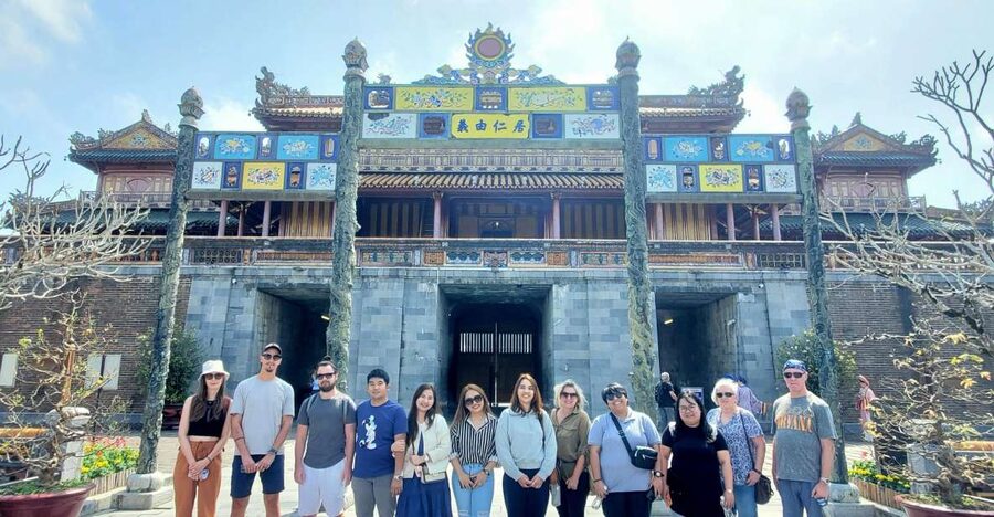 Da Nang/Hoi An: Hue Imperial City via Hai Van Pass & Lunch - Hue Imperial Citadel: imperial walls you can actually picture