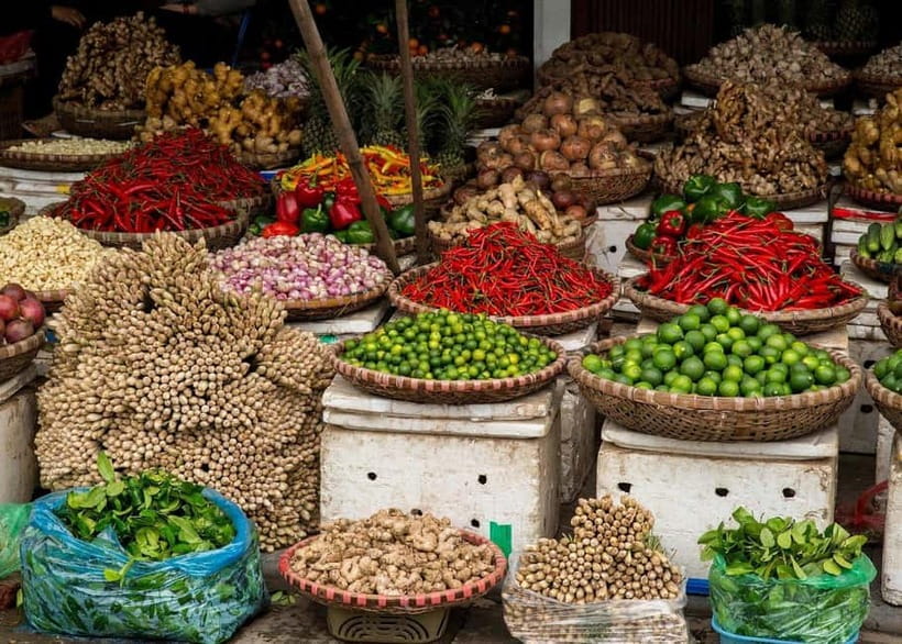 Da Nang/Hoi An: Market Tour, Basket Boat Ride, Cooking Class - Cam Thanh basket boat ride through coconut palms